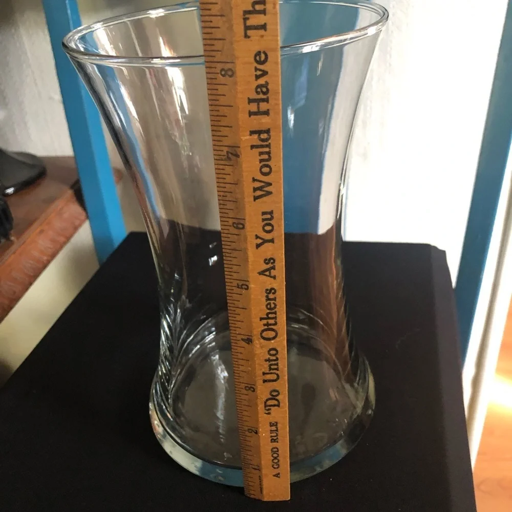 Clear Glass Vase